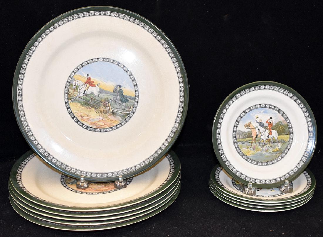Eleven Pieces of Royal Doulton Quorn Hunt China (1 of 2)