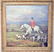 Jean Bowman Oil on Canvas, Hunt Scene