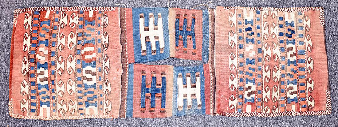 Kilim Camel Saddle Bag: 40-1/4 x 14 in. (1 of 3)