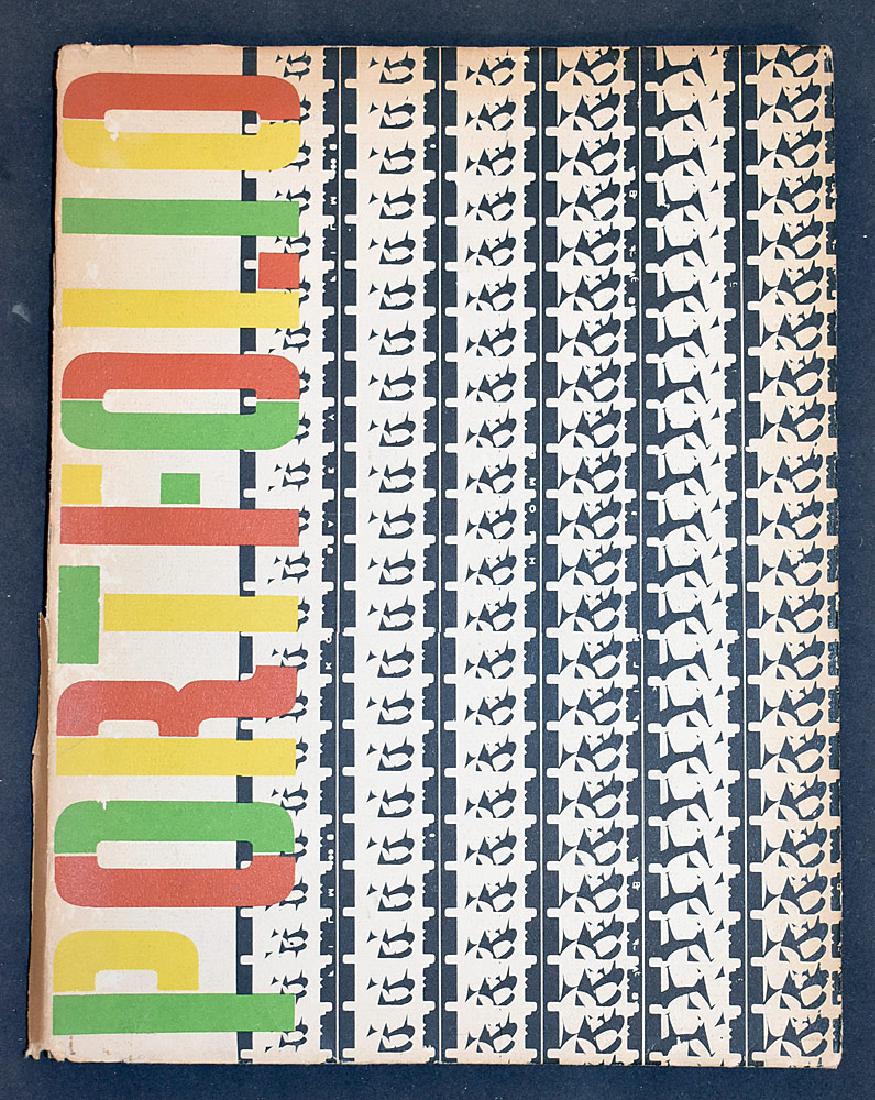 Portfolio, The Annual of the Graphic Arts: "Portfolio, The Annual of the Graphic Arts", Zebra Press, Cincinnati, Ohio, 1951. Containing articles and illustrations on graphic arts, including articles on Jackson Pollock, Ben Shahn, Alexander Cal