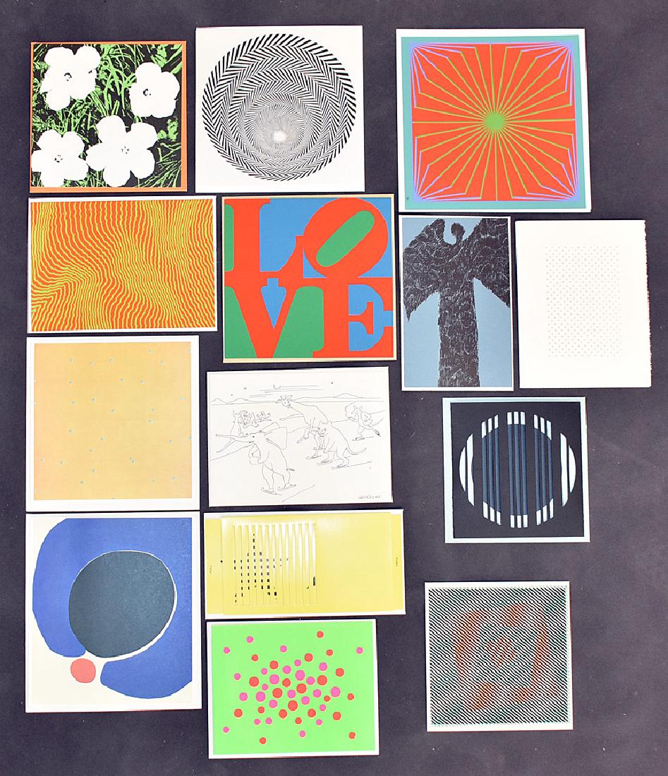 Fourteen Vintage MMA Christmas Cards (1 of 2)