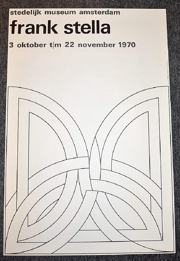 Frank Stella Stedelijk Museum Exhibition Poster (1 of 3)