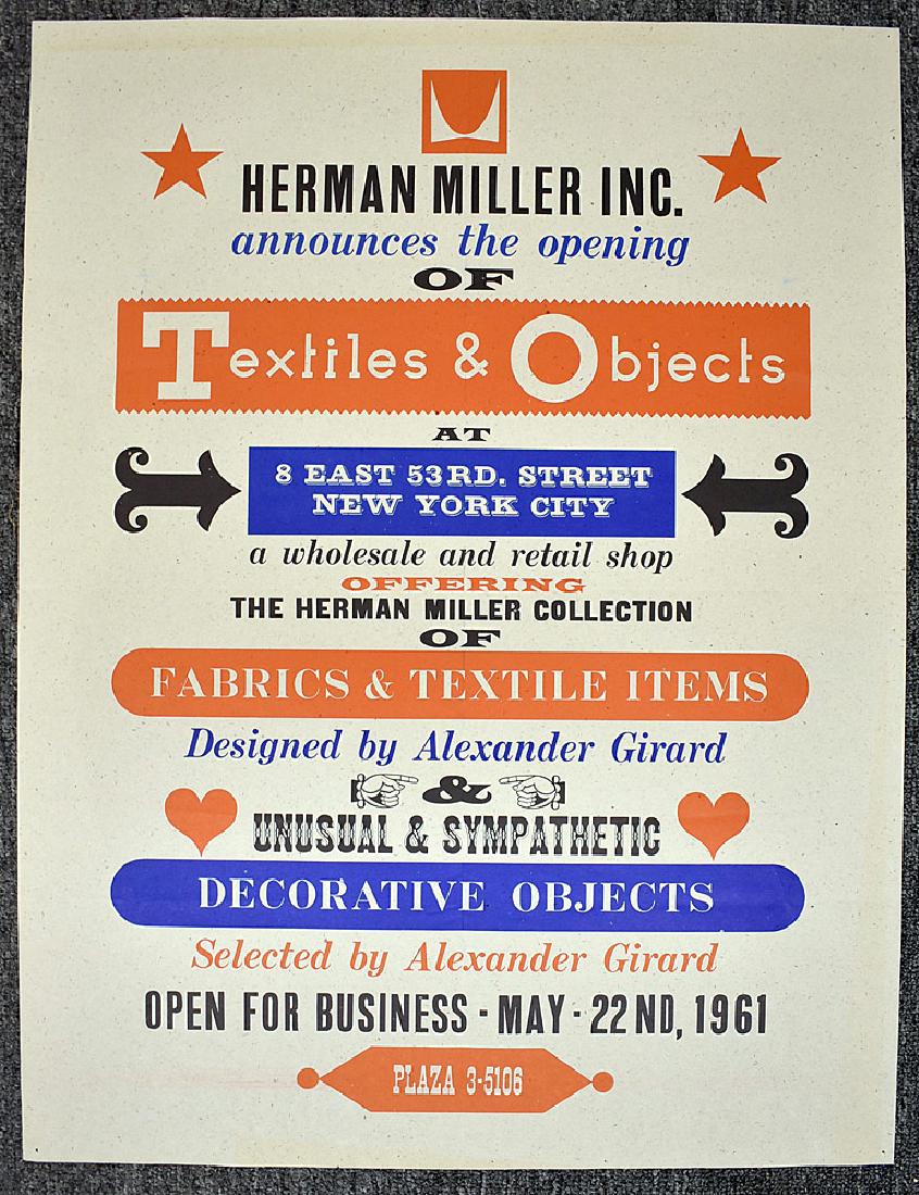 Herman Miller Textiles and Objects Poster (1 of 1)