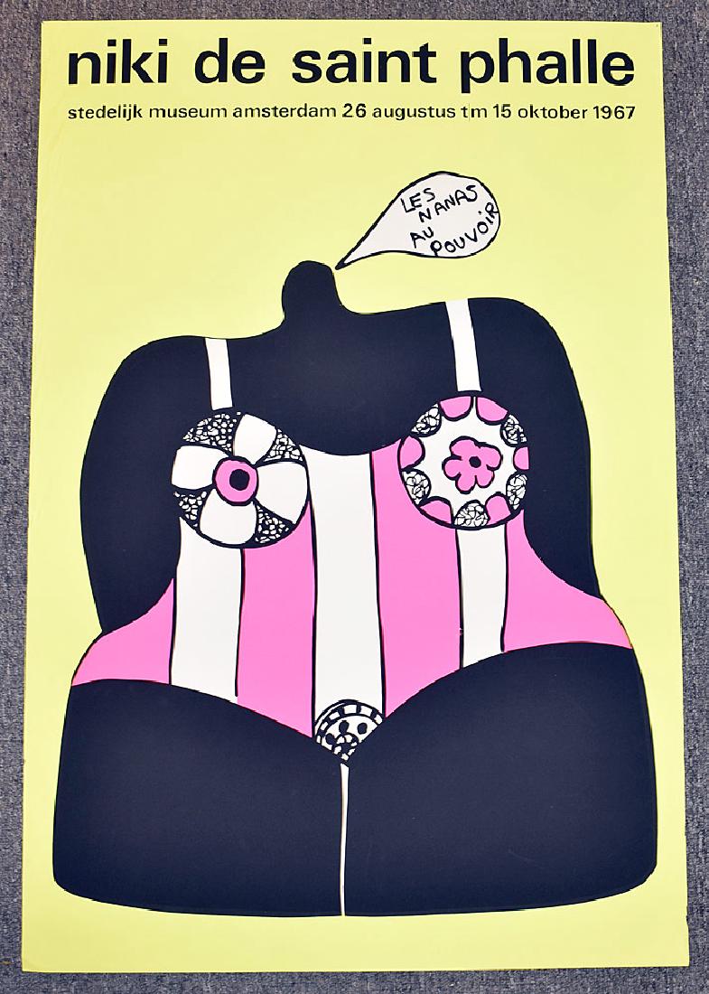 Niki de Saint Phalle Stedelijk Museum Poster (1 of 2)