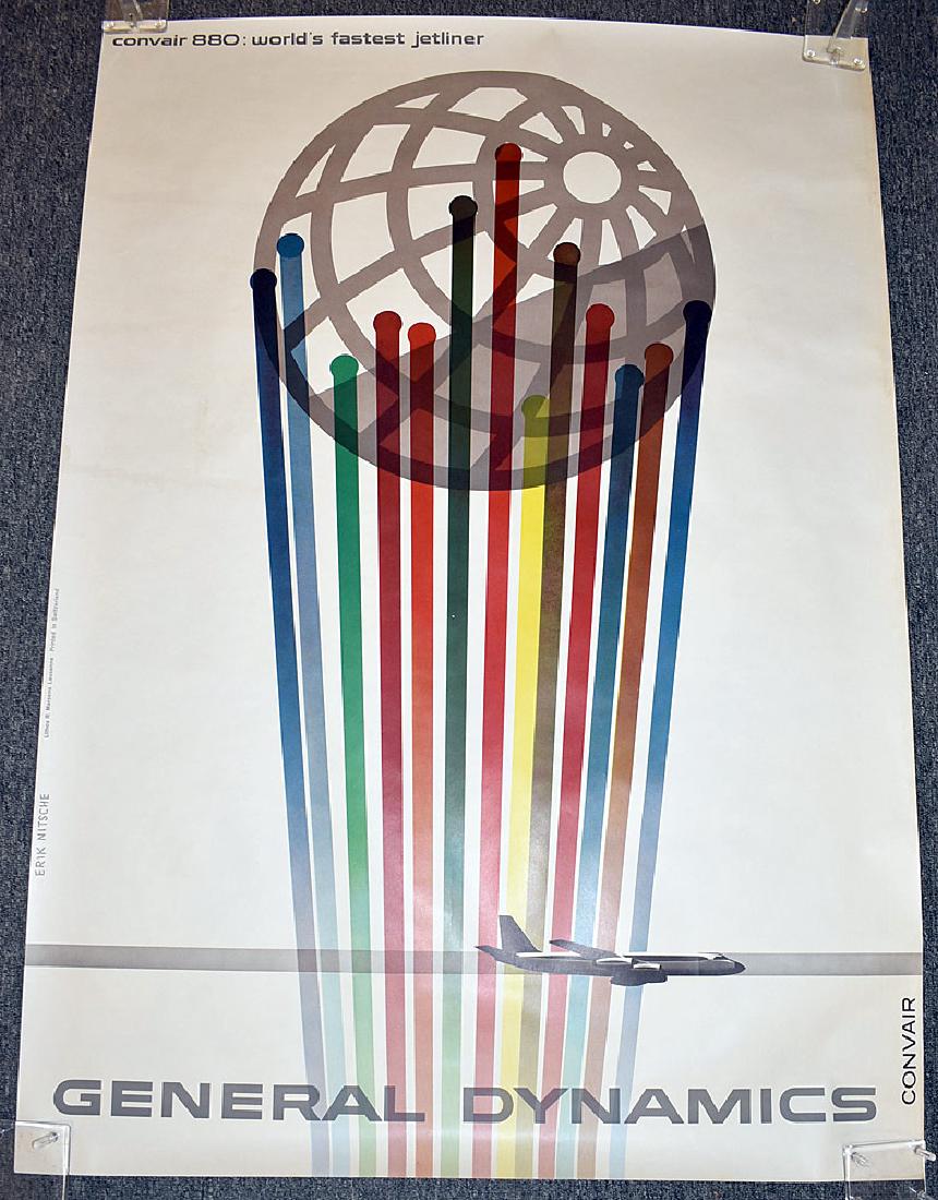 Erik Nitsche General Dynamics Poster, Convair (1 of 4)