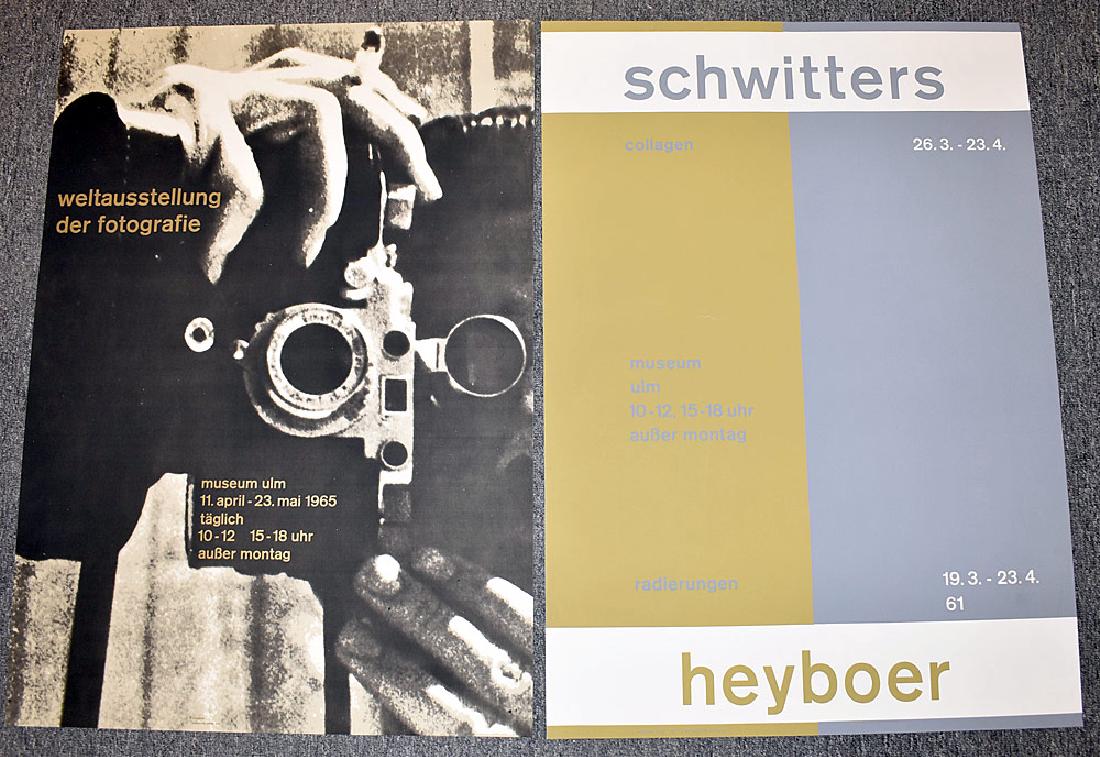 Two Museum Ulm Exhibition Posters (1 of 1)
