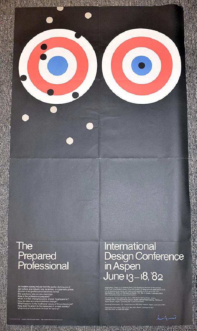 Paul Rand International Design Conference Poster (1 of 2)