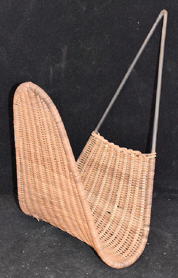 Danish Wall Hanging Newspaper Holder (1 of 3)