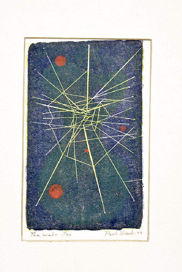 Paul Shaub Engraving, The Web (1 of 2)