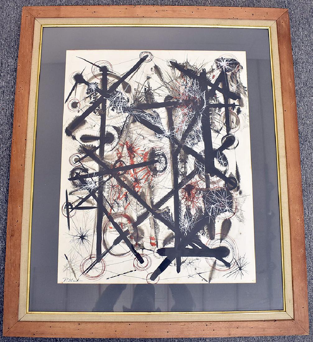Paul Shaub Ink/Paper, Abstract (1 of 1)