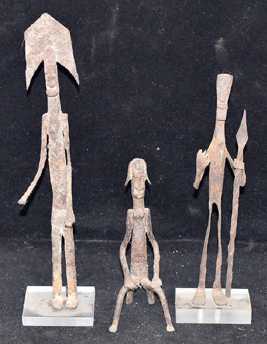 Three West African Iron Sculptures (1 of 2)