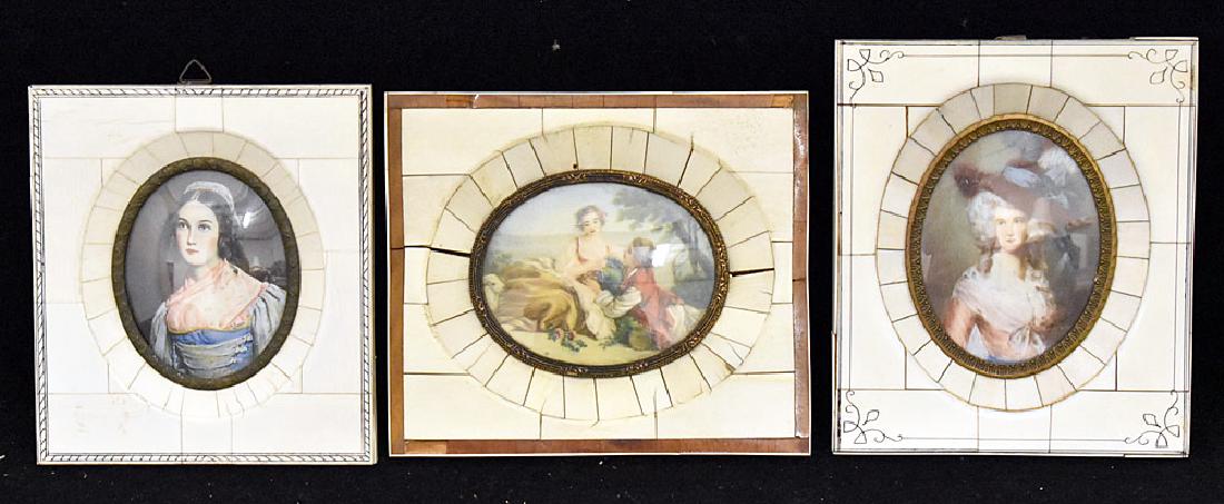 Three Miniature Portraits (1 of 3)