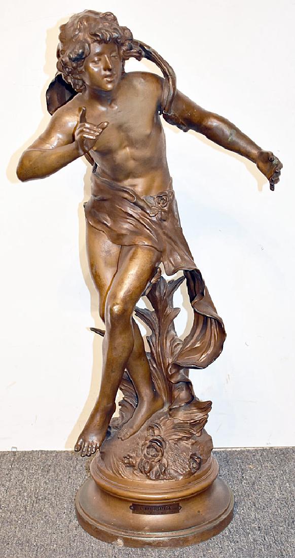 After Moreau Cast Metal Sculpture (1 of 3)