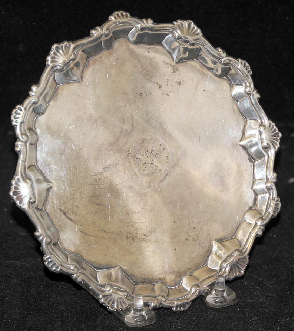 Elizabeth Cooke George III Sterling Silver Salver (1 of 3)