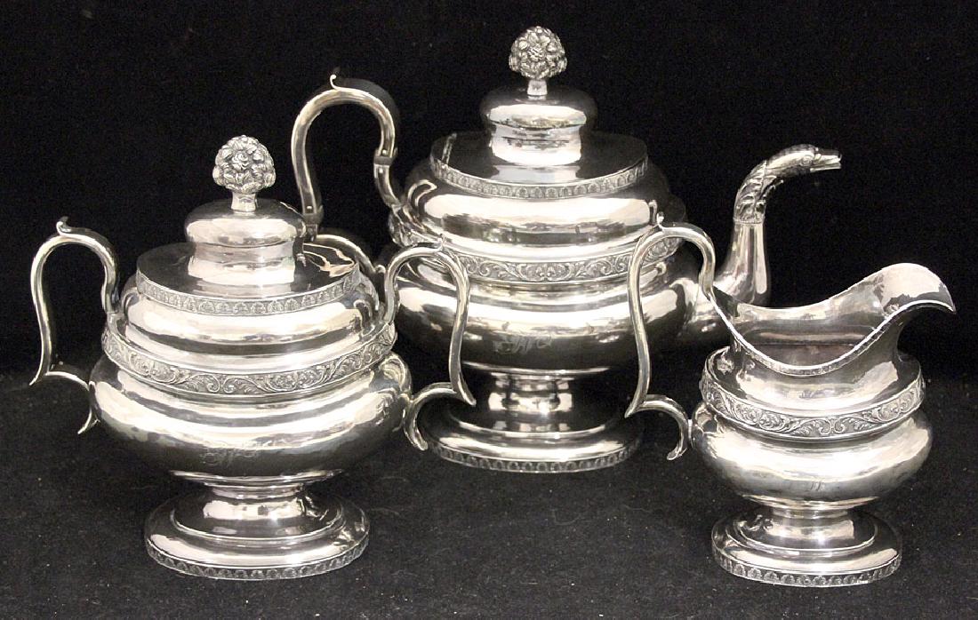 George III Sterling Silver Coffee Service (1 of 3)