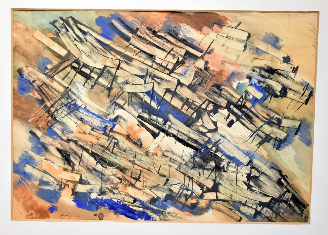 Colorful Watercolor Abstract Image (1 of 2)