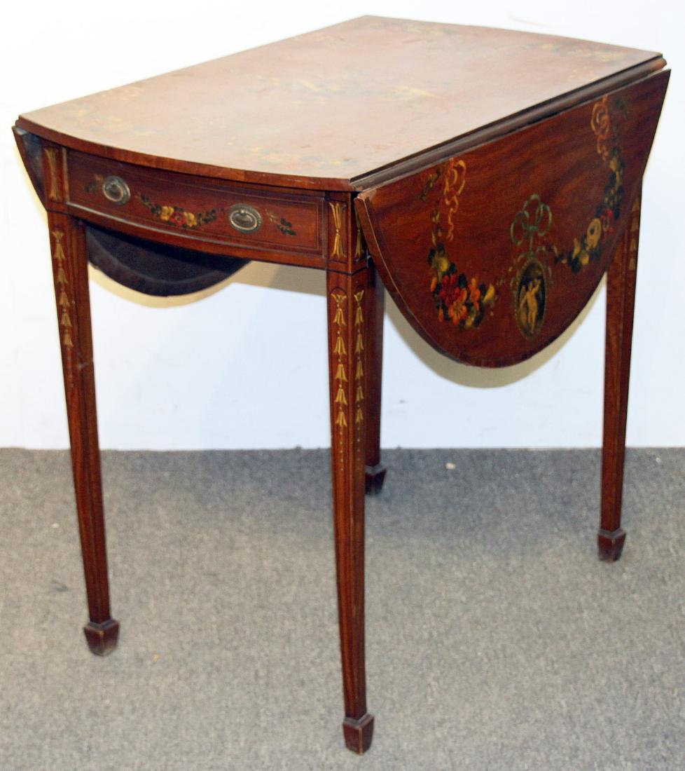 Adams Paint-decorated Pembroke Table (1 of 5)