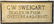 G.W. Sweigart Painted Trade Sign
