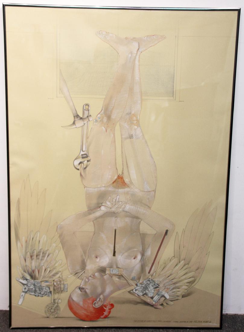 Robert Allen Nelson Mixed Media, Sister of Icarus (1 of 3)