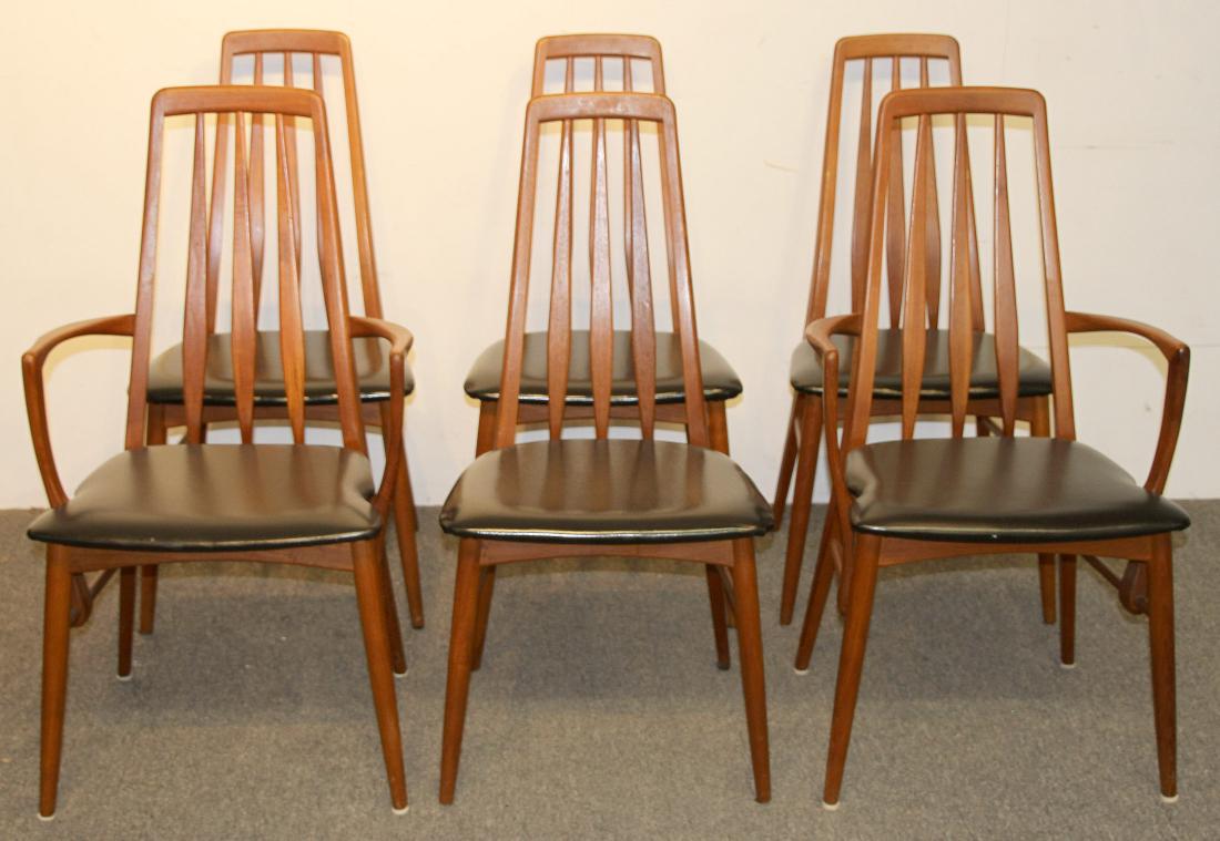 Six Niels Koefoed Danish Teak Dining Chairs (1 of 5)