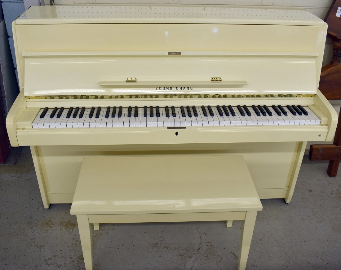 Young Chang Upright Piano (1 of 4)