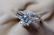Diamond Engagement Ring & Matching Diamond Band