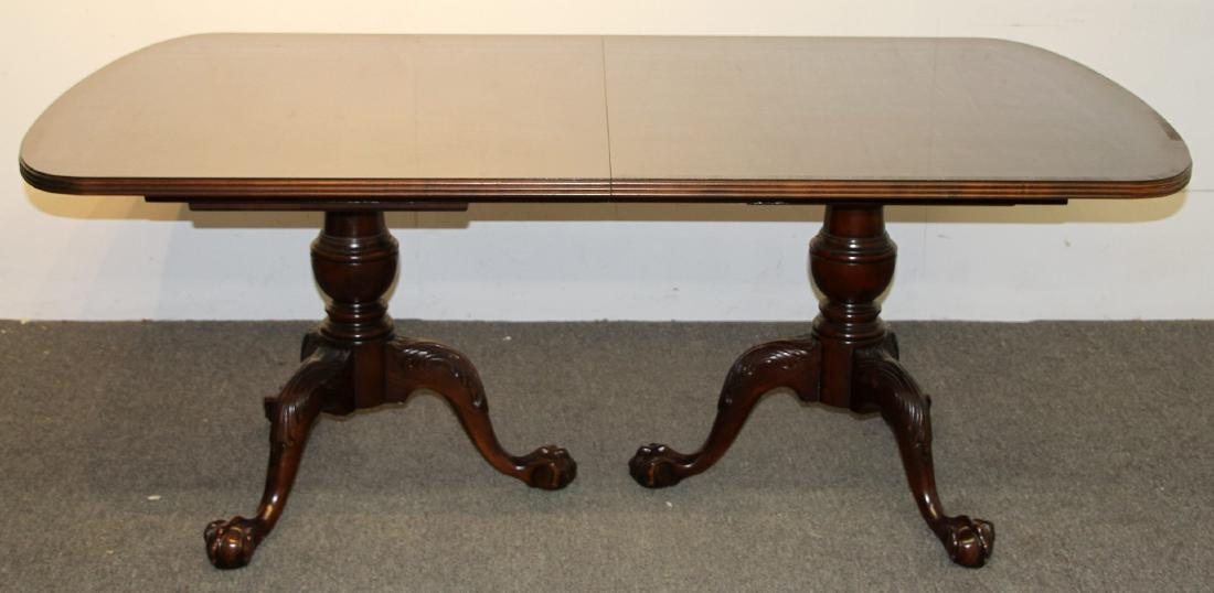 Century Furniture Banded Mahogany Dining Table (1 of 4)