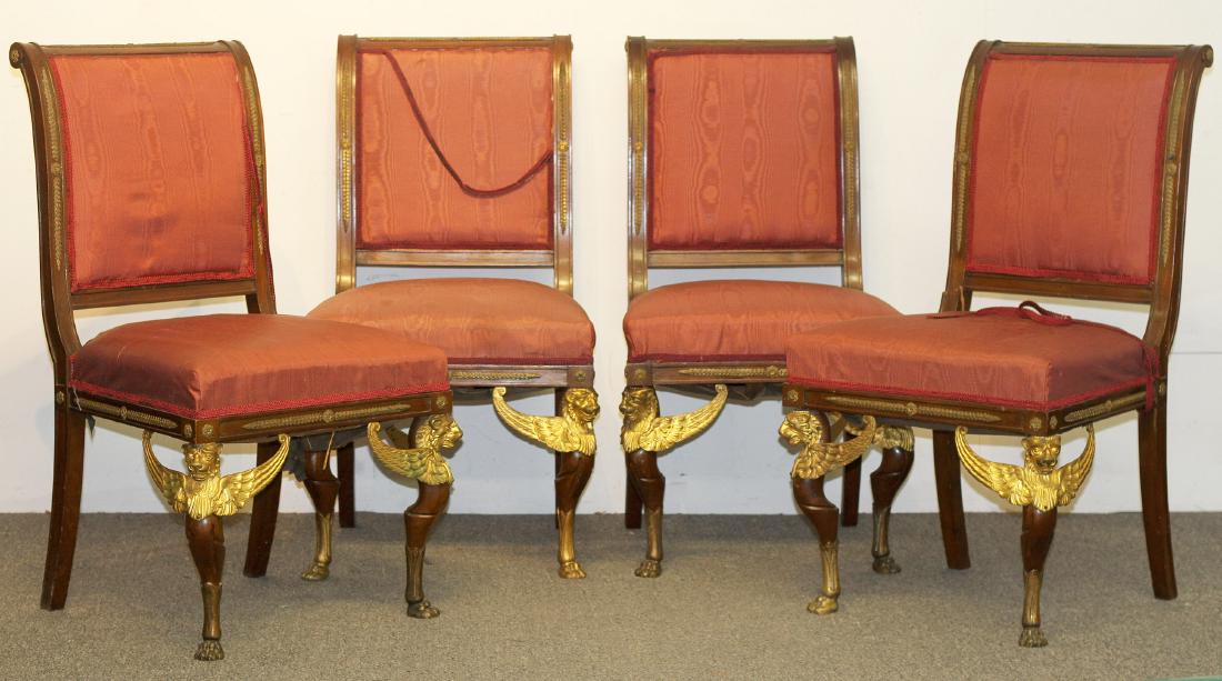 Four French Empire-style Chairs (1 of 4)
