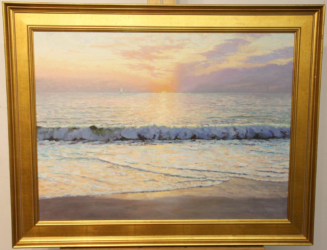 Michael Budden Oil on Canvas, Sunrise Sonata (1 of 5)