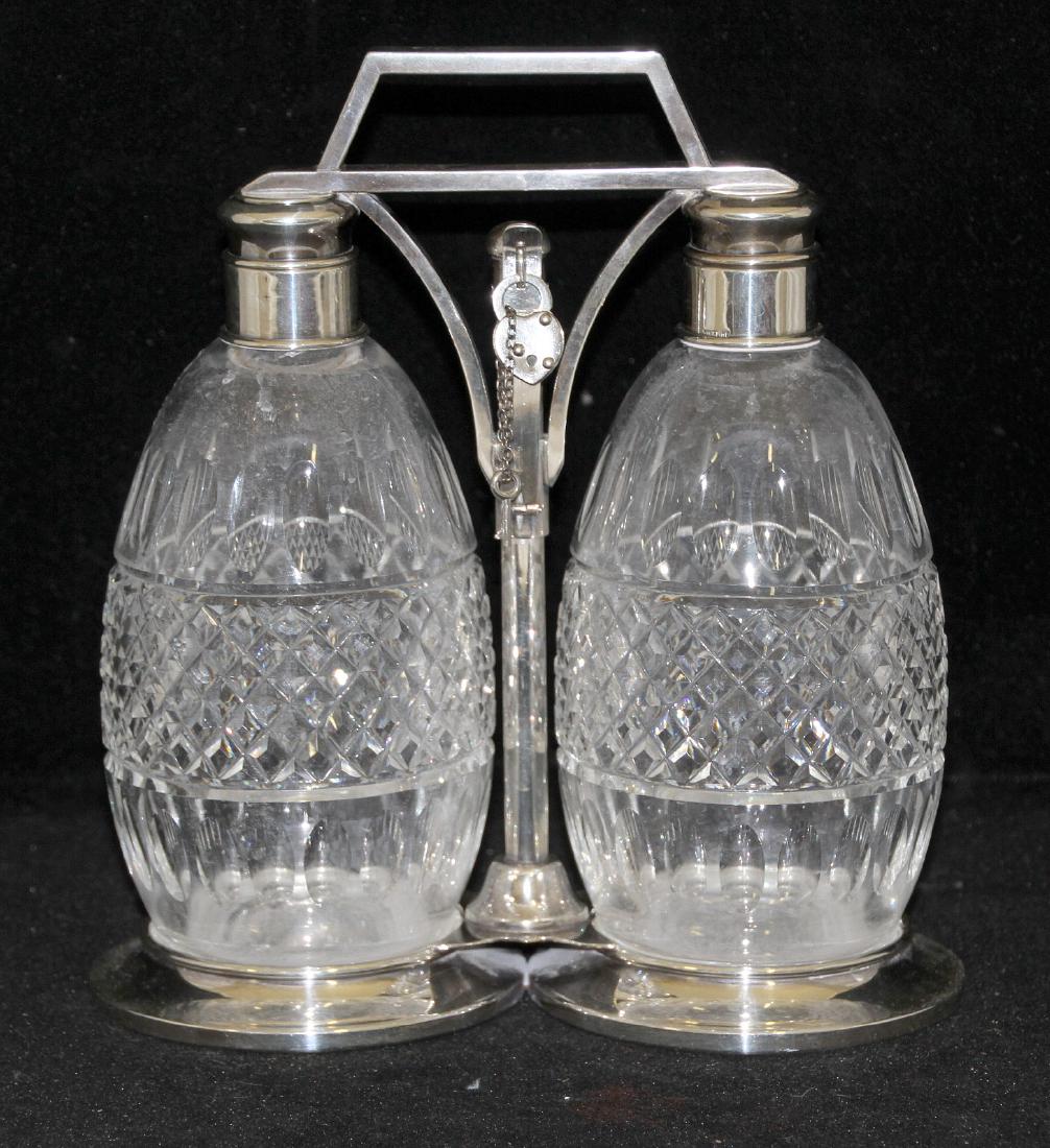 Hawkes Sterling and Crystal Tantalus (1 of 3)