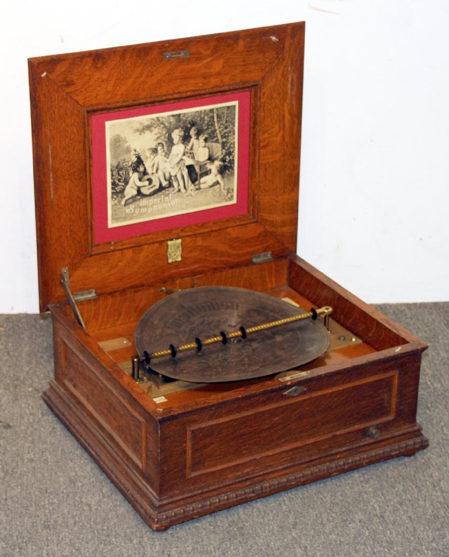 Imperial Symphonion No. 143 Double-Comb Music Box (1 of 5)