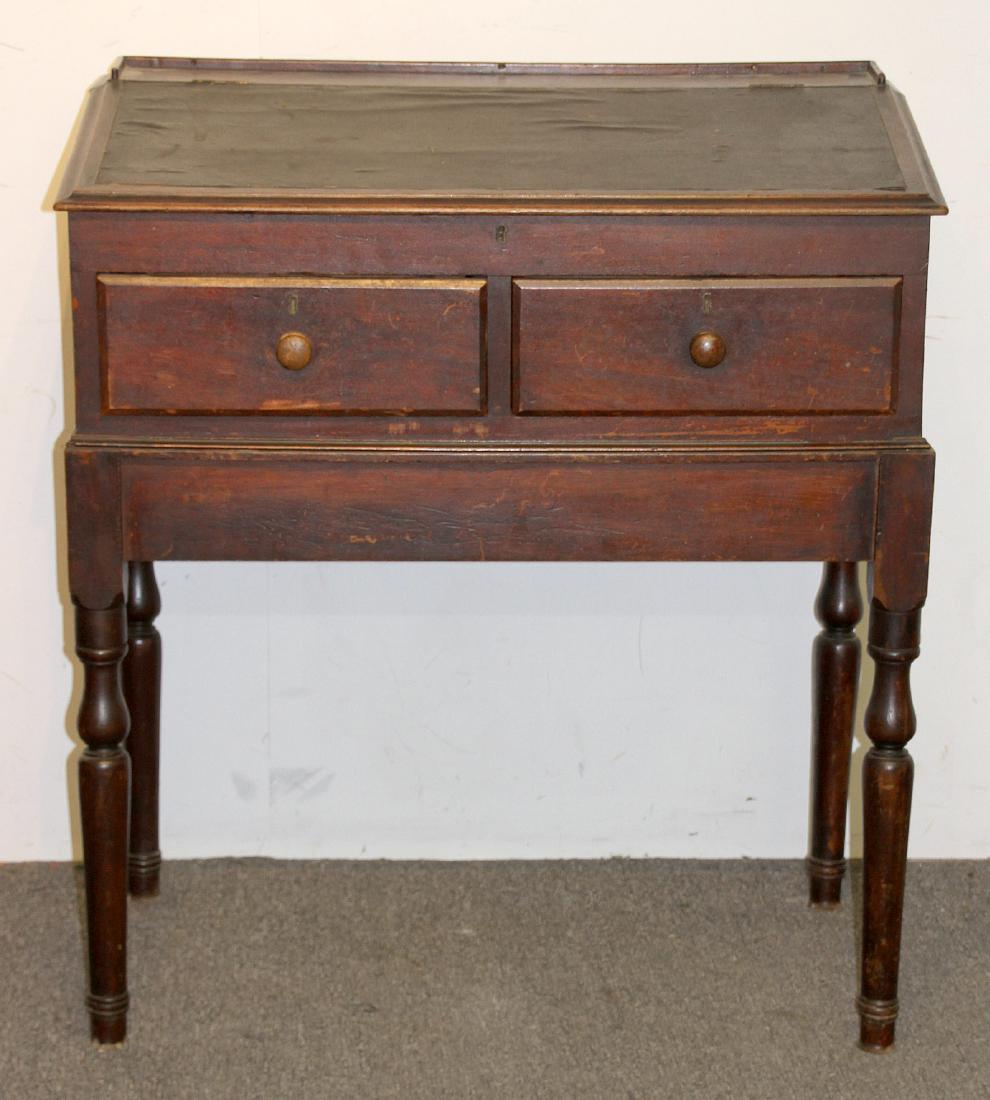 Antique Pine Clerk's Desk (1 of 4)
