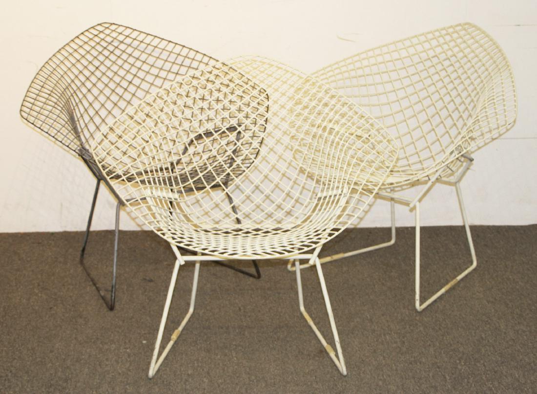 Three Bertoia for Knoll Diamond Chairs (1 of 2)