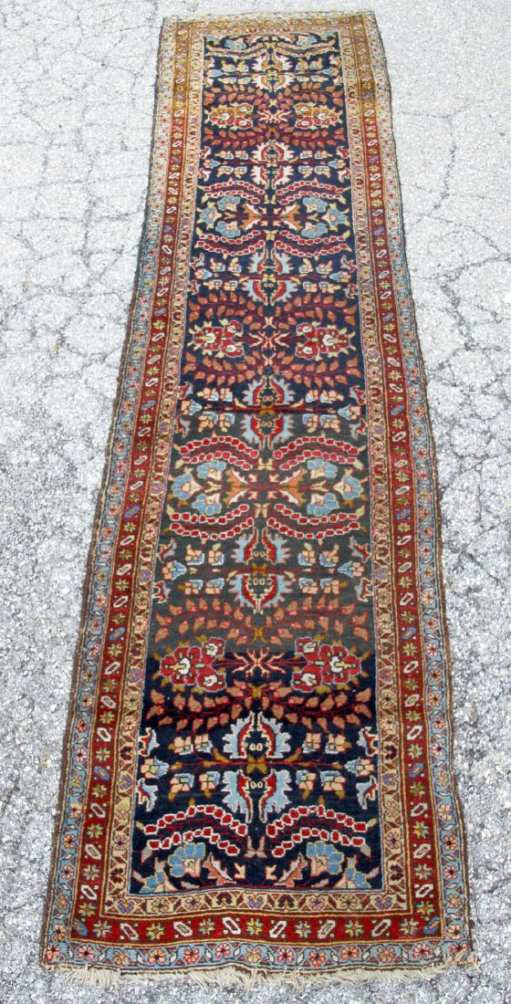 Persian Bijar Runner, 11ft 11in. x 2ft 11in. (1 of 3)