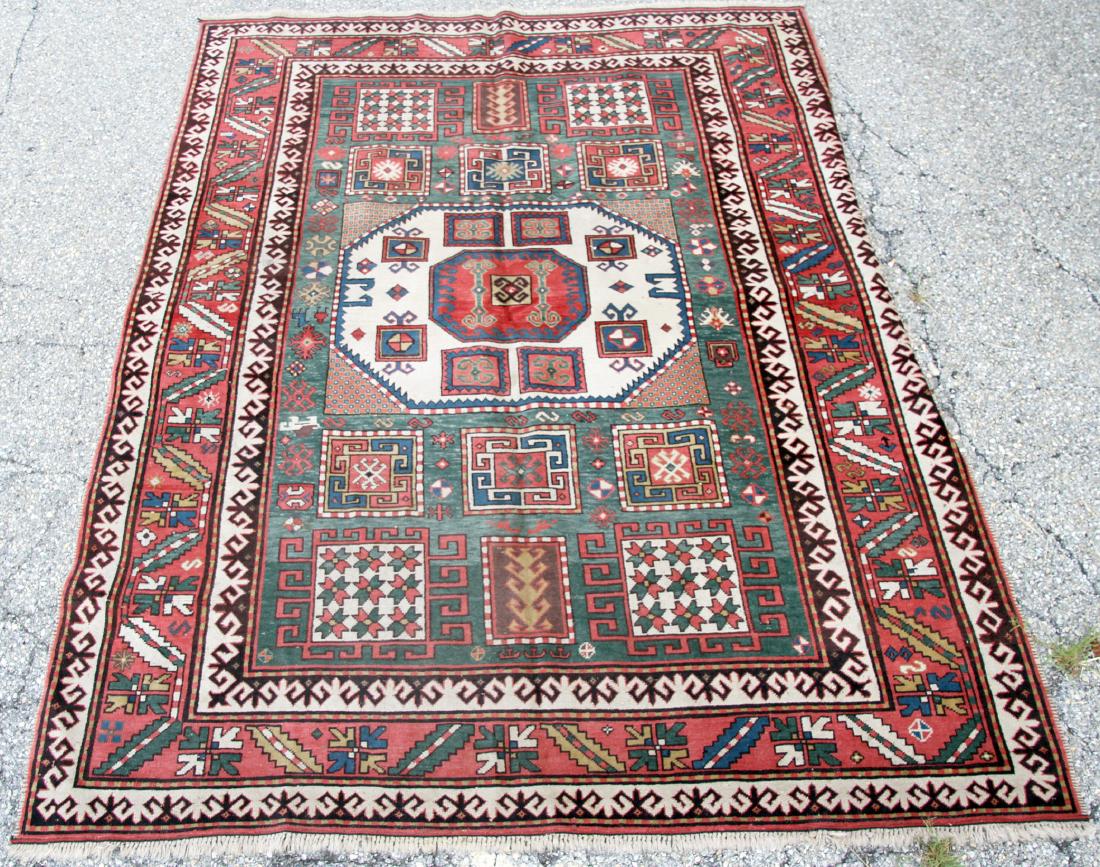 Caucasian-style Area Carpet, 8ft 1in. x 6ft 1in. (1 of 4)