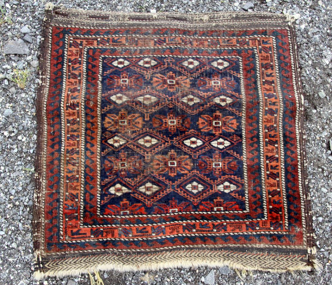 Baluch Bag Face, 2ft 6in. x 2ft 6in. (1 of 2)