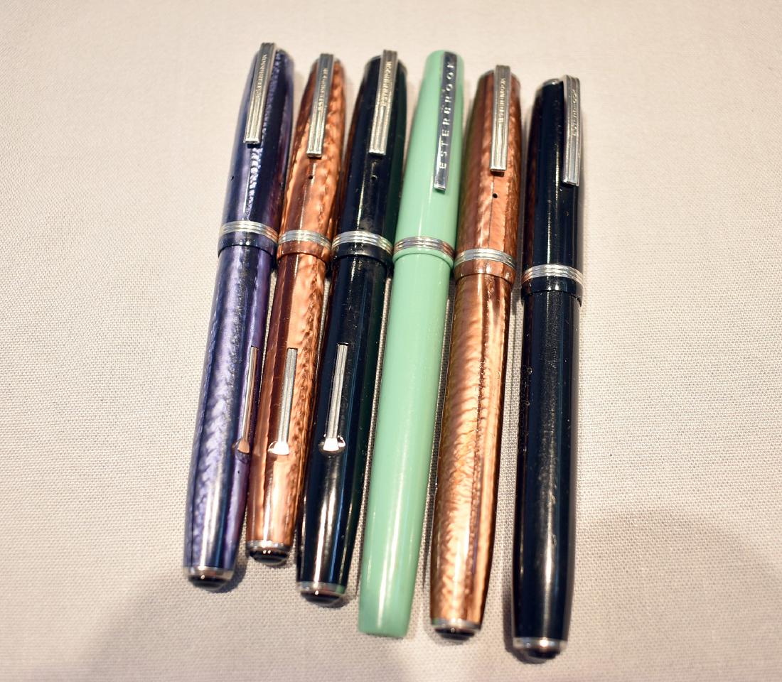 Six Esterbrook Fountain Pens (1 of 5)