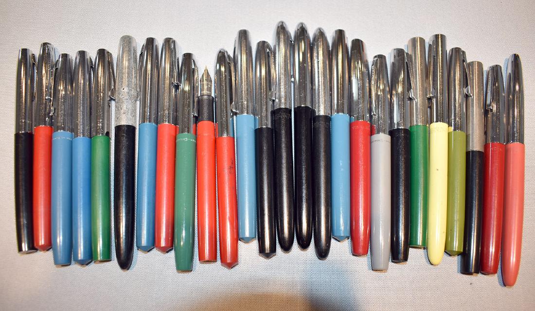 33 Sheaffer Pens with Opaque Barrels (1 of 2)