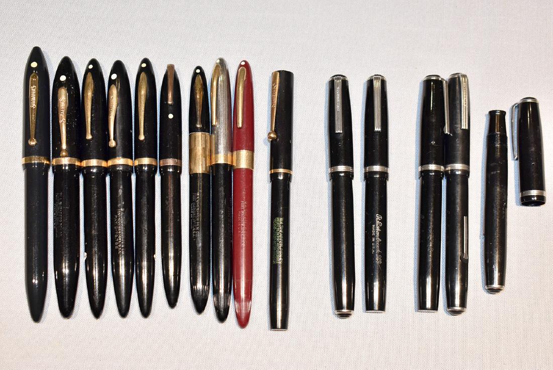 15 Fountain Pens: Sheaffer and Esterbrook (1 of 7)