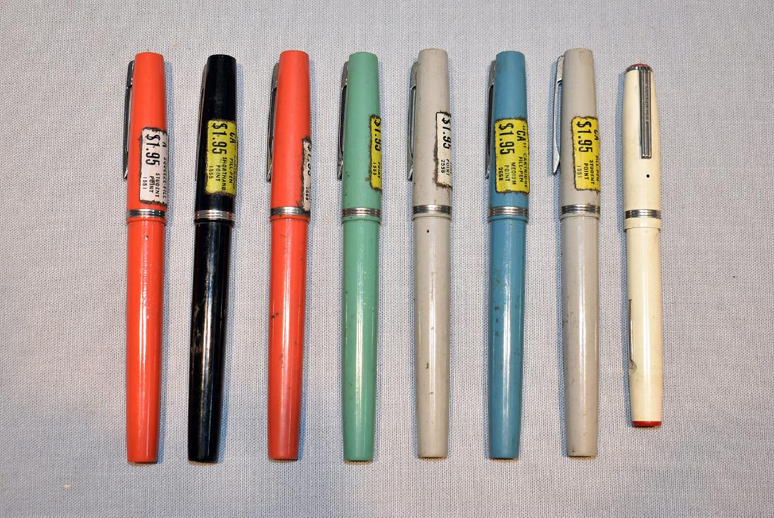 8 Esterbrook Fountain Pens: 101 & J (1 of 3)