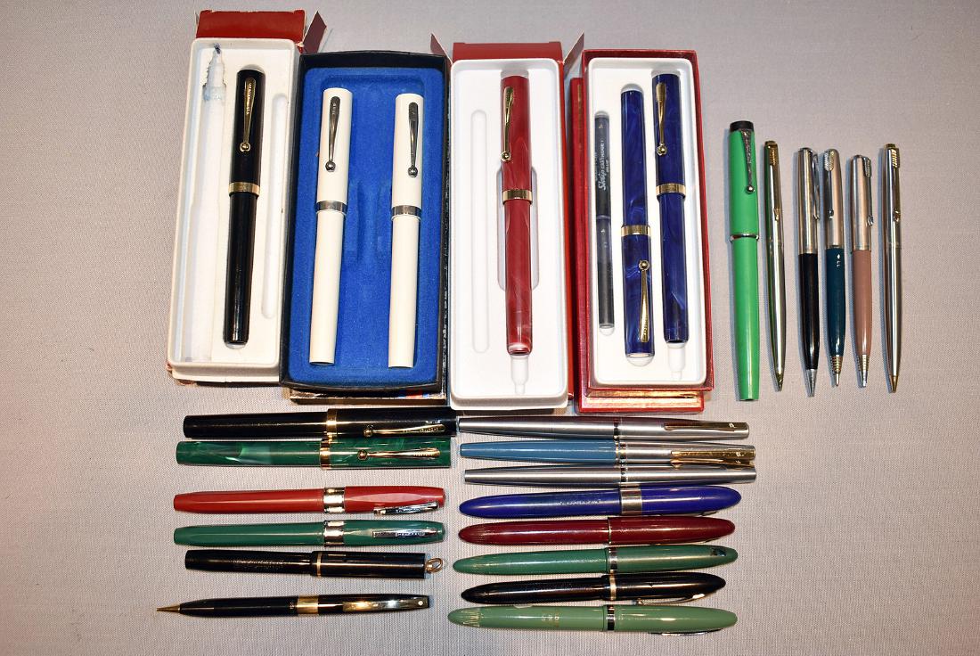 26 Sheaffer and Parker Pens and Pencils (1 of 3)