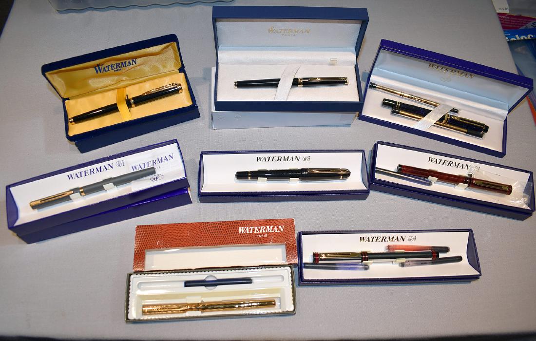 8 Boxed Waterman Pens (1 of 11)