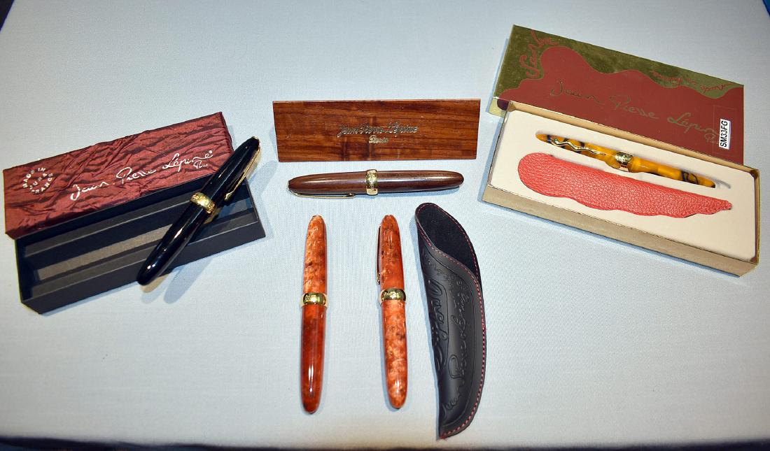 8 Conklin and Jean Pierre LÃ©pine Fountain Pens (1 of 11)