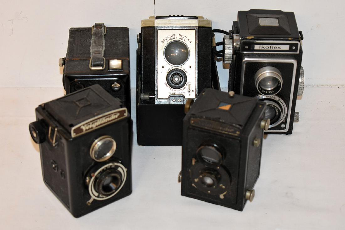 5 TLR Cameras: Voigtlander, Zeiss, etc. (1 of 3)