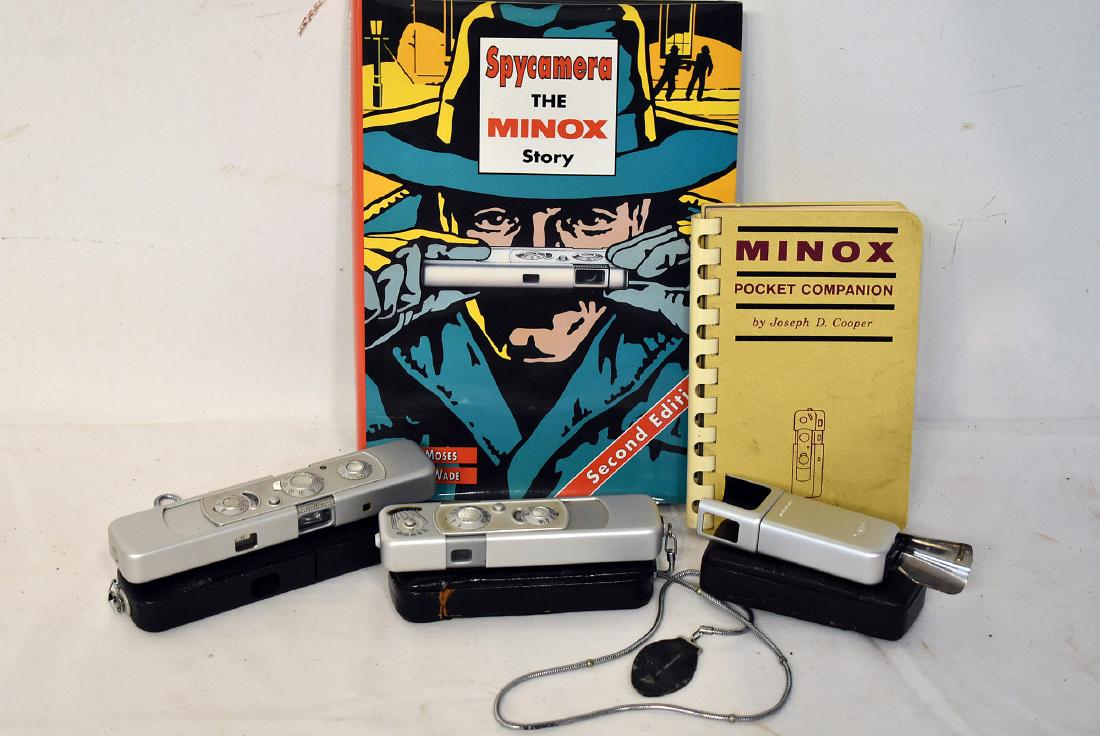 2 Minox Cameras & Book (1 of 2)