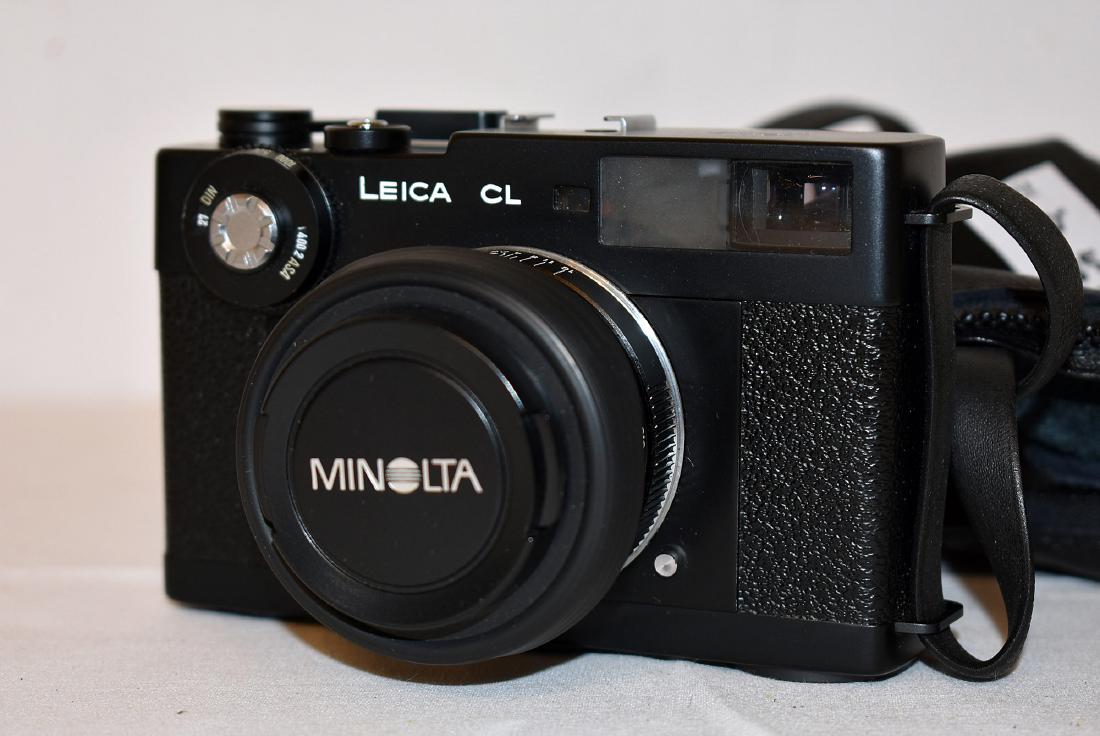 Leitz Leica CL Camera with Minolta 40mm Lens (1 of 3)