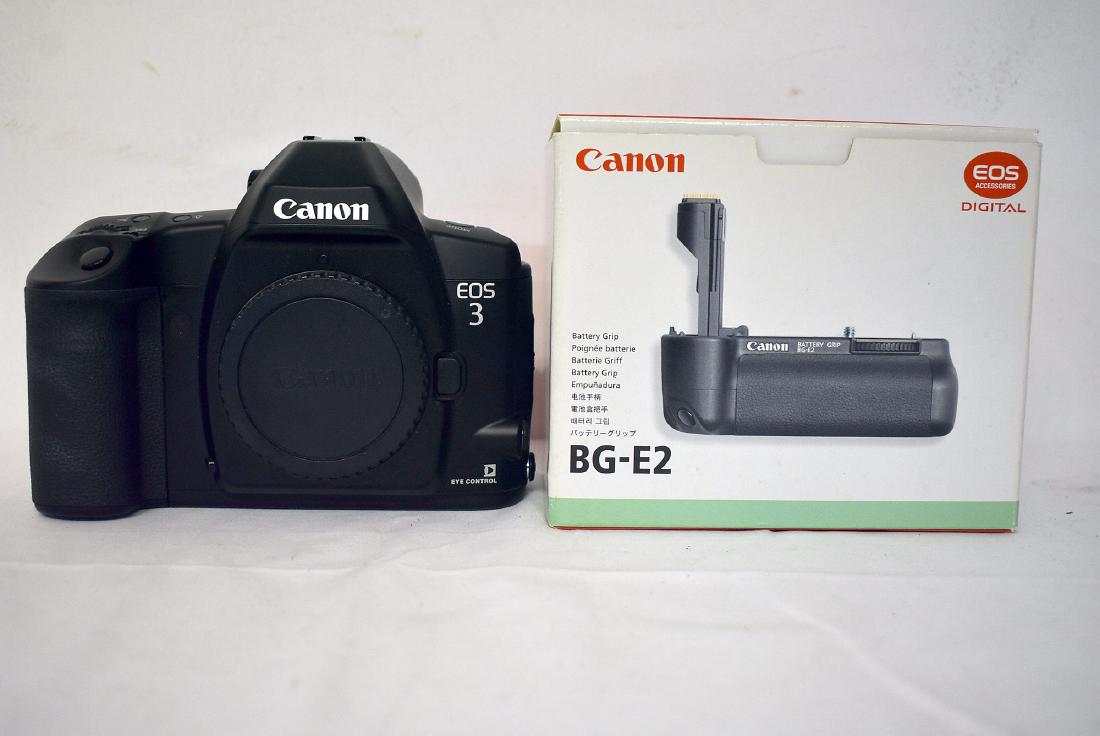 Canon EOS 3 Camera & BG-E2 (1 of 2)