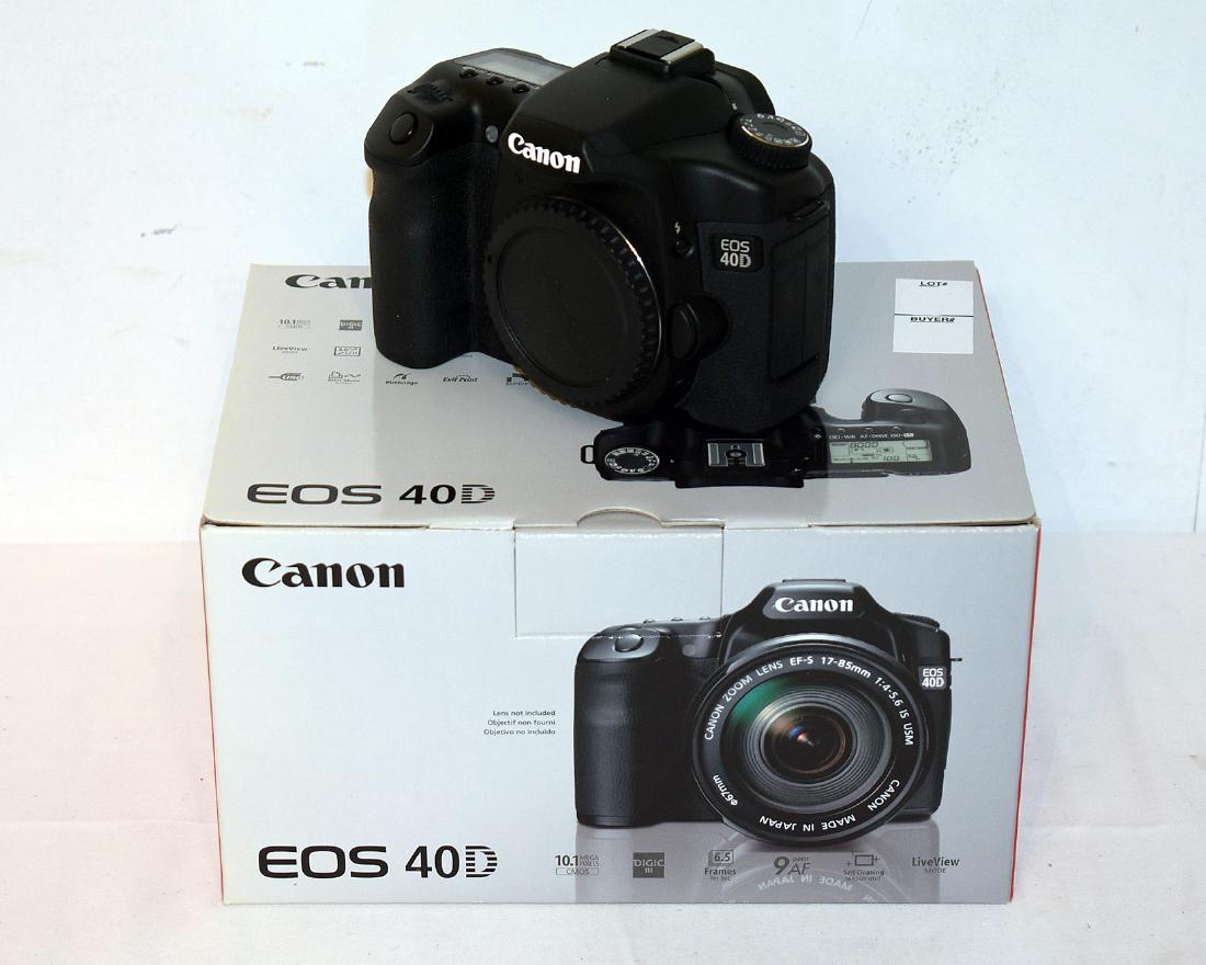 Canon EOS 40D Camera (1 of 3)