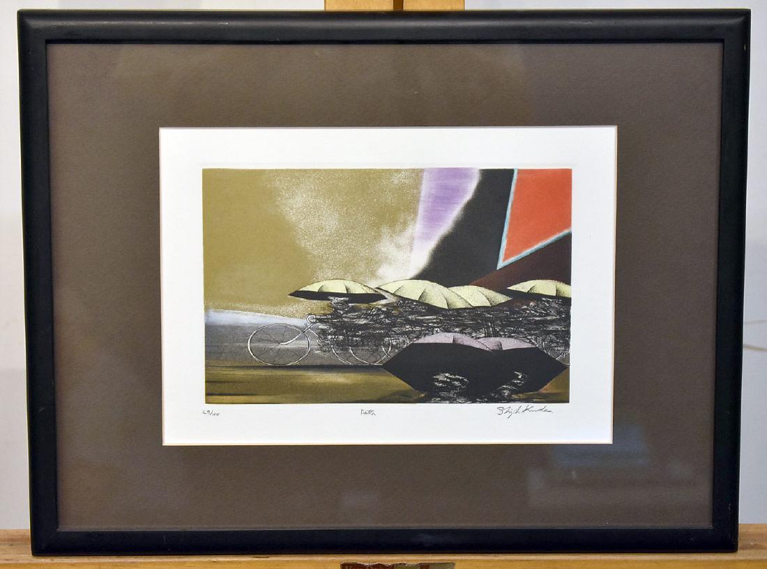 Shigeki Kuroda. Etching, Path (1 of 4)