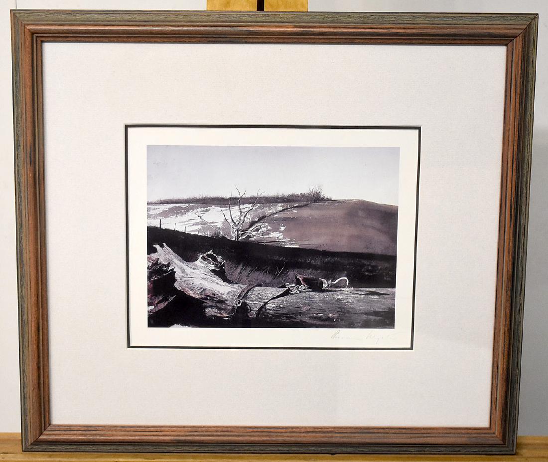 Andrew Wyeth The Olson Farm Print